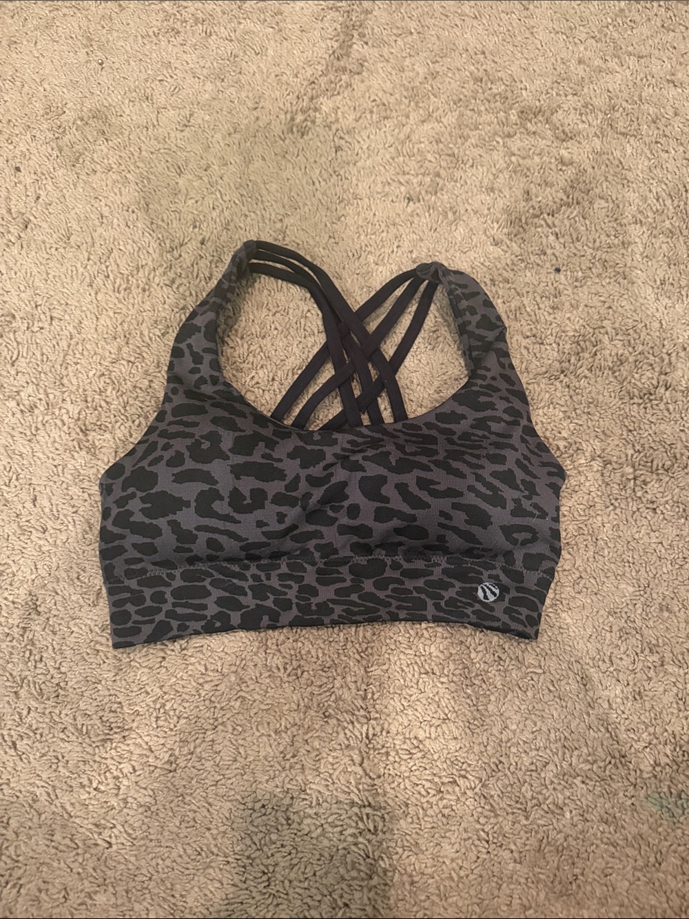 Marika Sport Leopard Print Sports Bra-S